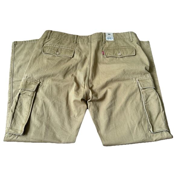 Levis Cargo Pants Relaxed Fit Ace Cargo Pants Beige 33x32 - Picture 3 of 7